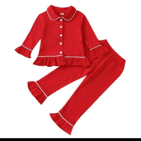 Girls size 8/9 Christmas Pajamas - Picture 1 of 2